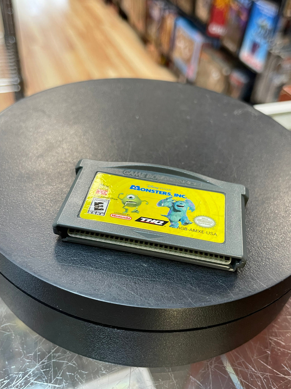 Monsters Inc (Nintendo Gameboy Advance, Video Games) ** TESTED**