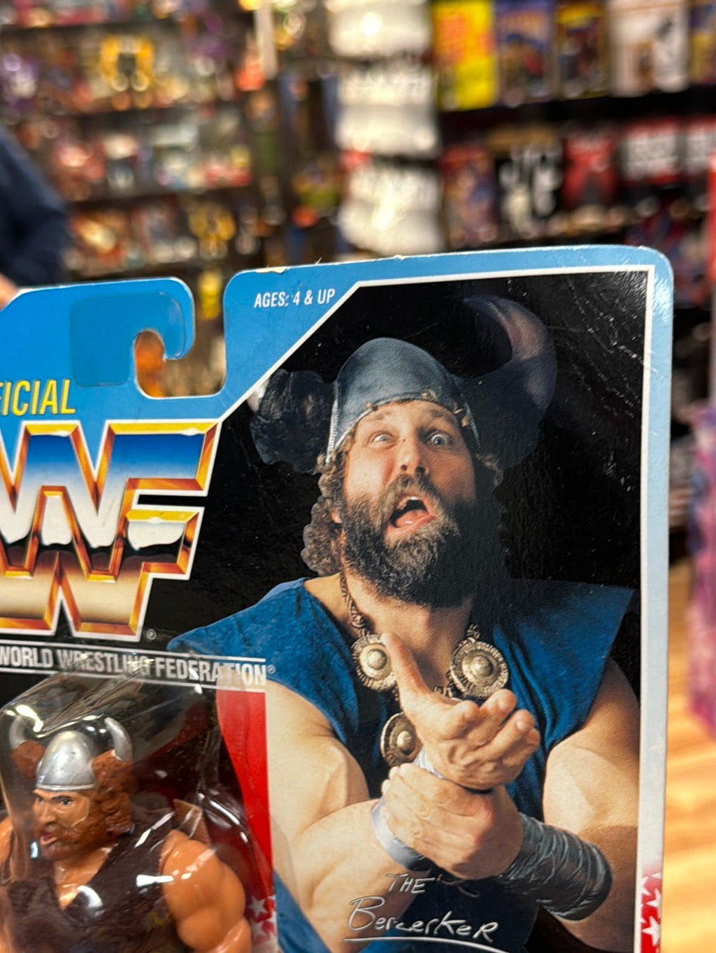 Berserker 1349 (Vintage WWE WWF, Hasbro) Sealed