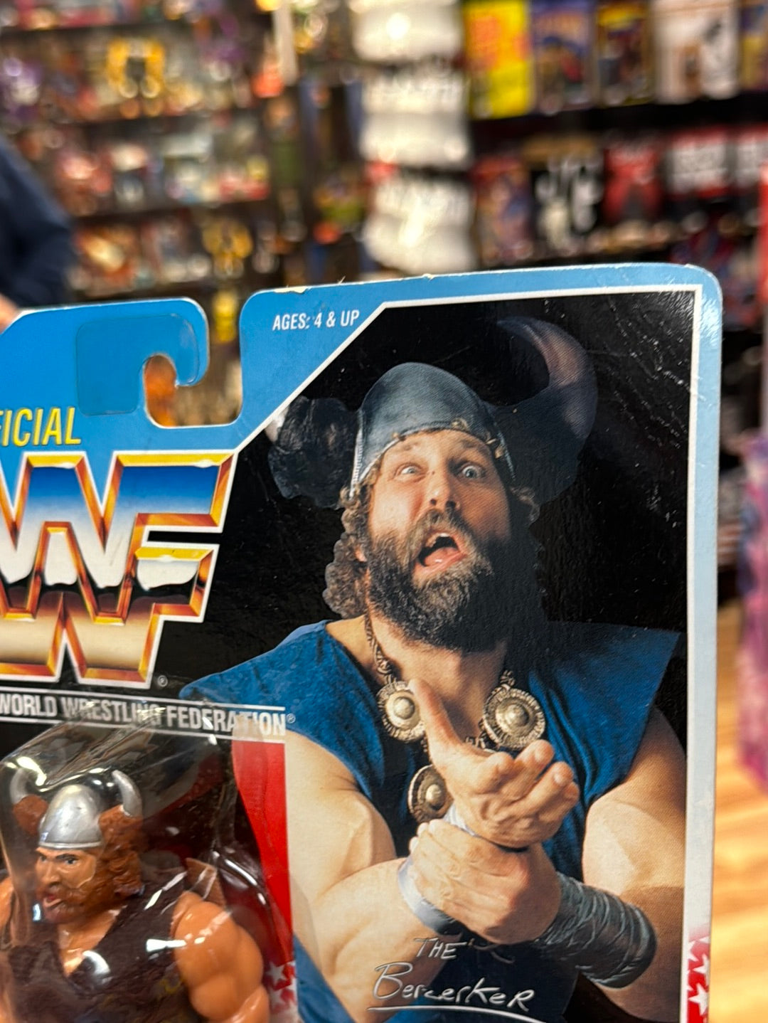 Berserker 1349 (Vintage WWE WWF, Hasbro) Sealed