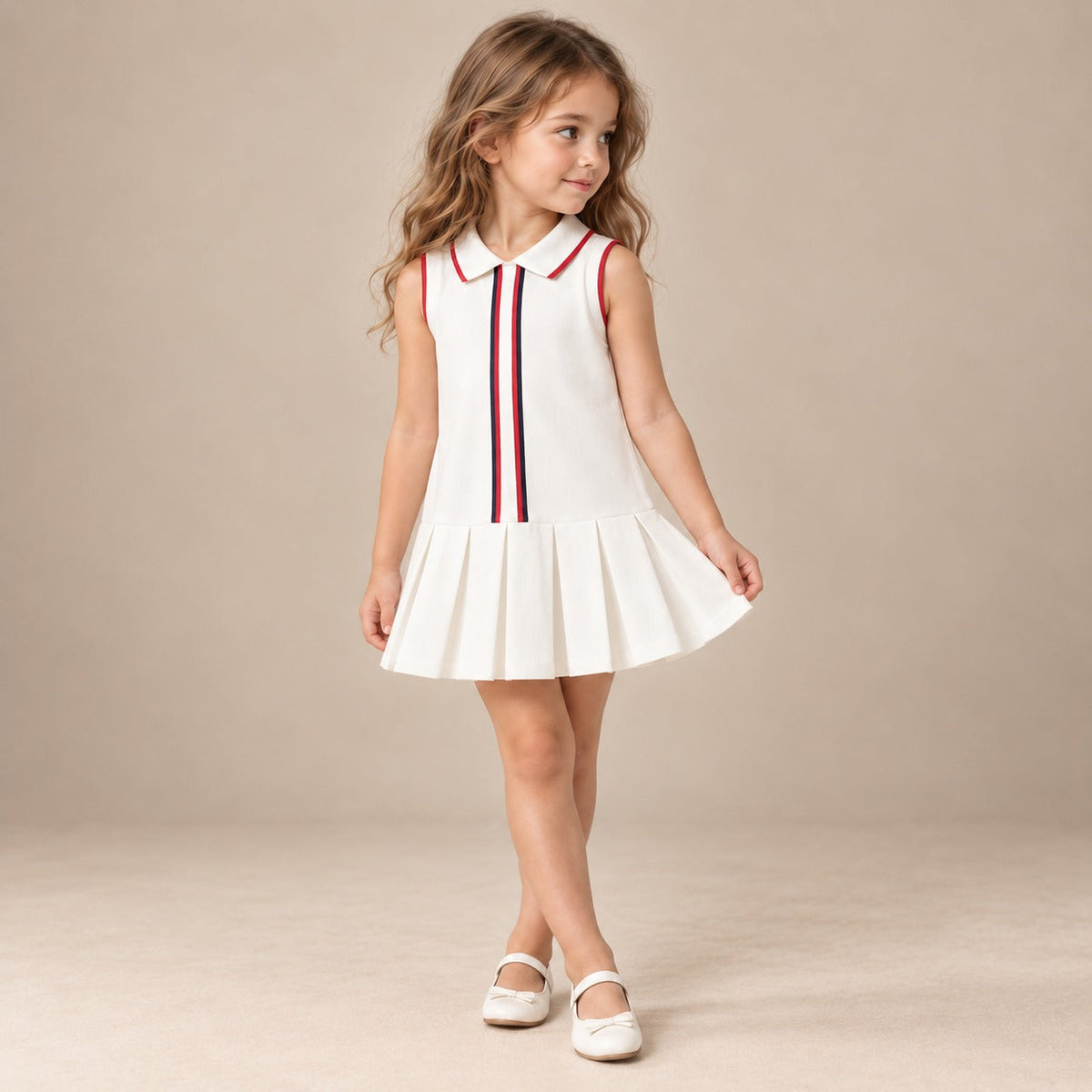 Arya Girls' Organic Cotton Dress