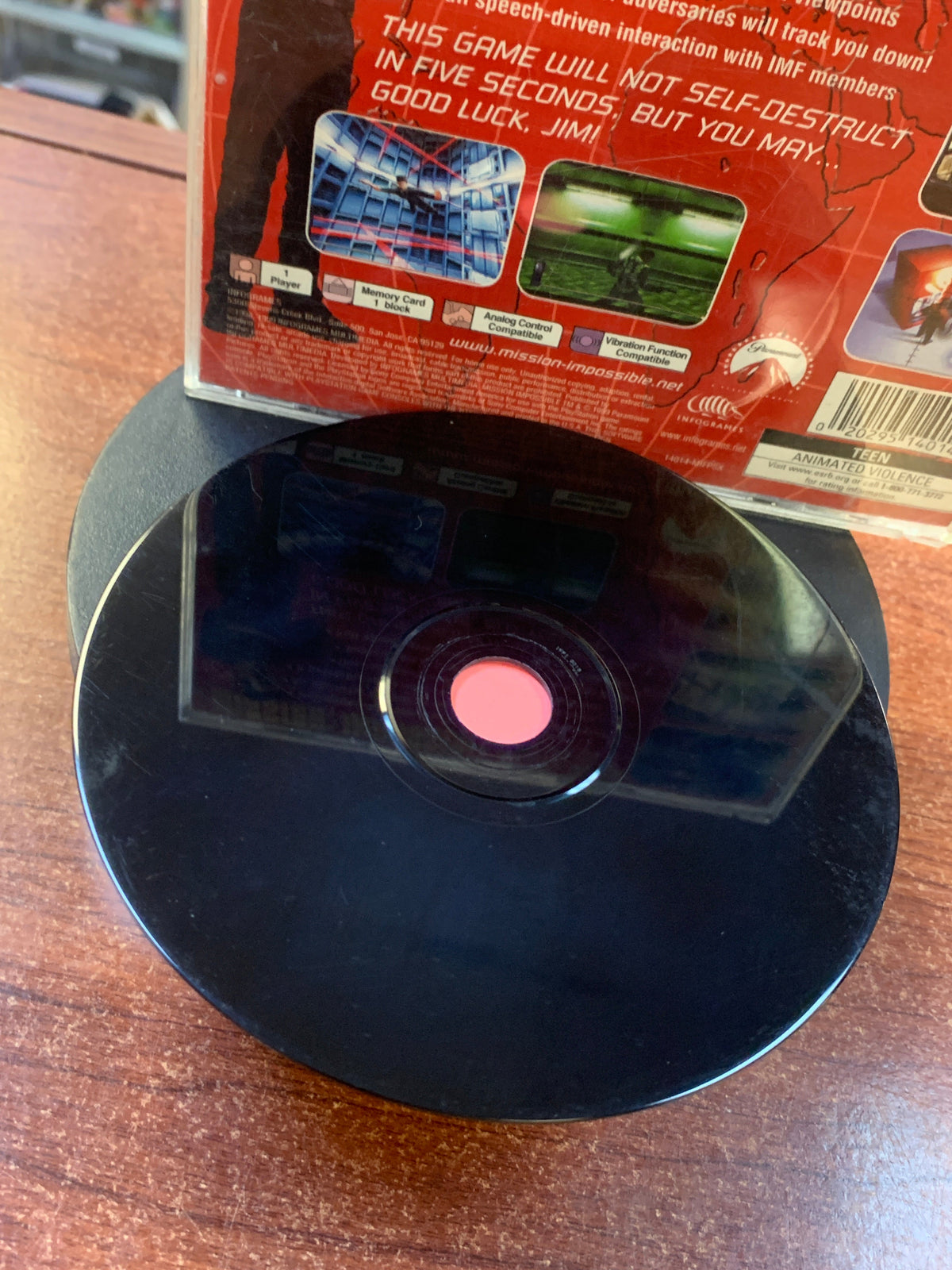 Mission Impossible (PS1 Playstation, Video Game) **TESTED**