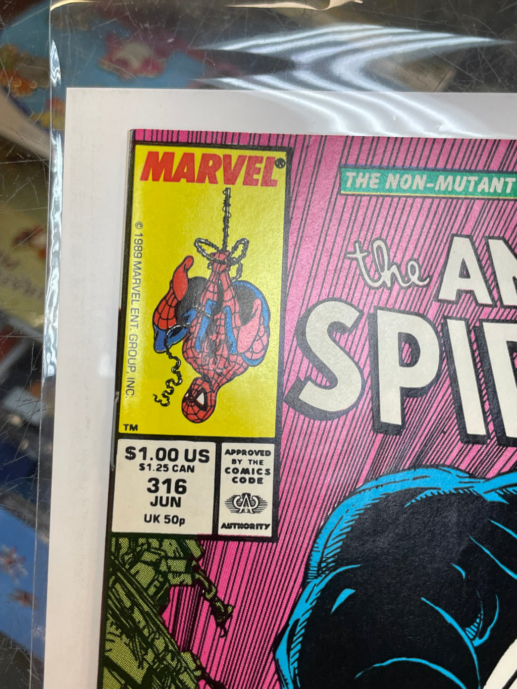 Amazing Spider-Man #316 -McFarlane Cover Venom Cover-  (Marvel, Comics) Good