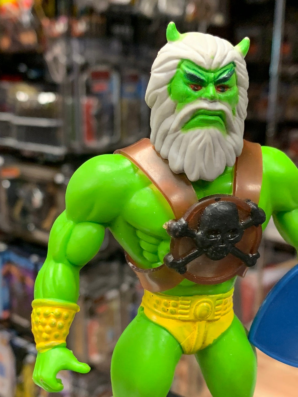 Devilor with Shield & Vest (Vintage Flexatron, Remco)