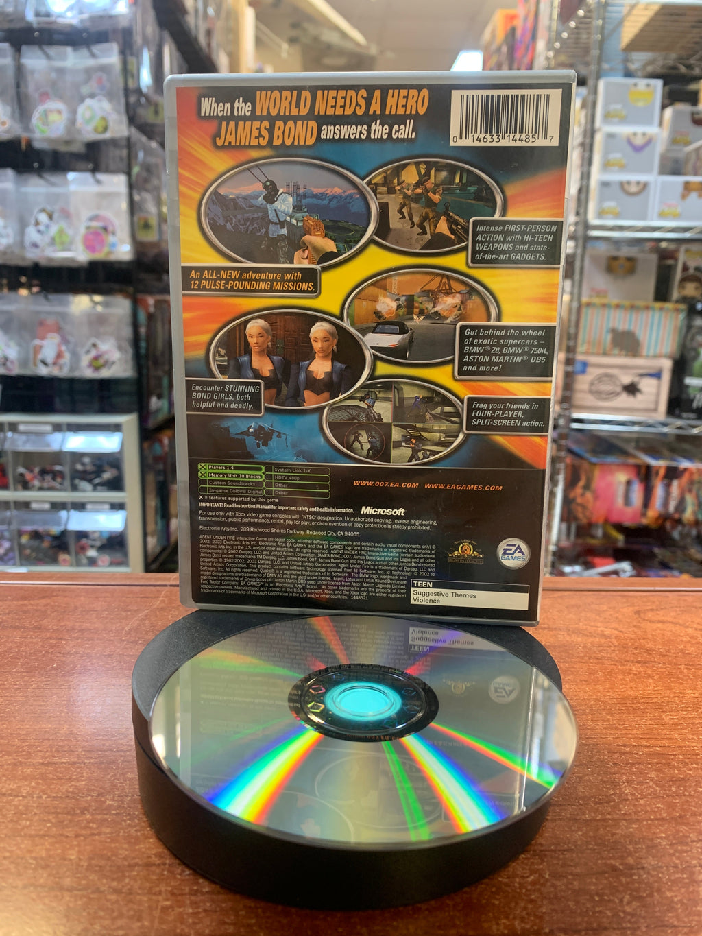 007 Agent Under Fire (Microsoft  Xbox, Video Game)