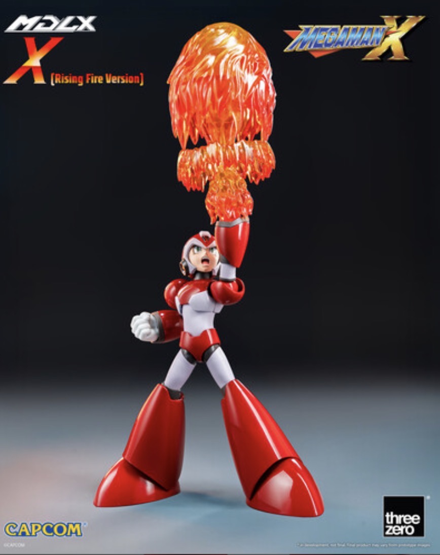Mega Man X (Rockman X) MDLX Rising Fire Version by Threezero
