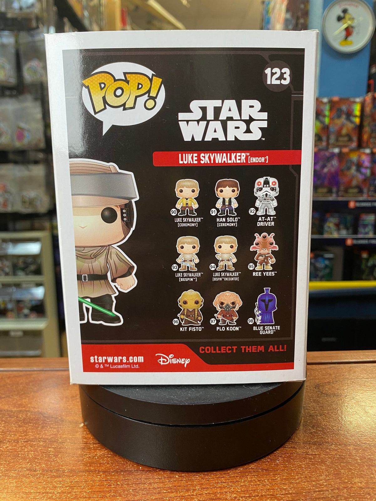 Endor Luke Skywalker #123 (Funko Pop, Star Wars)