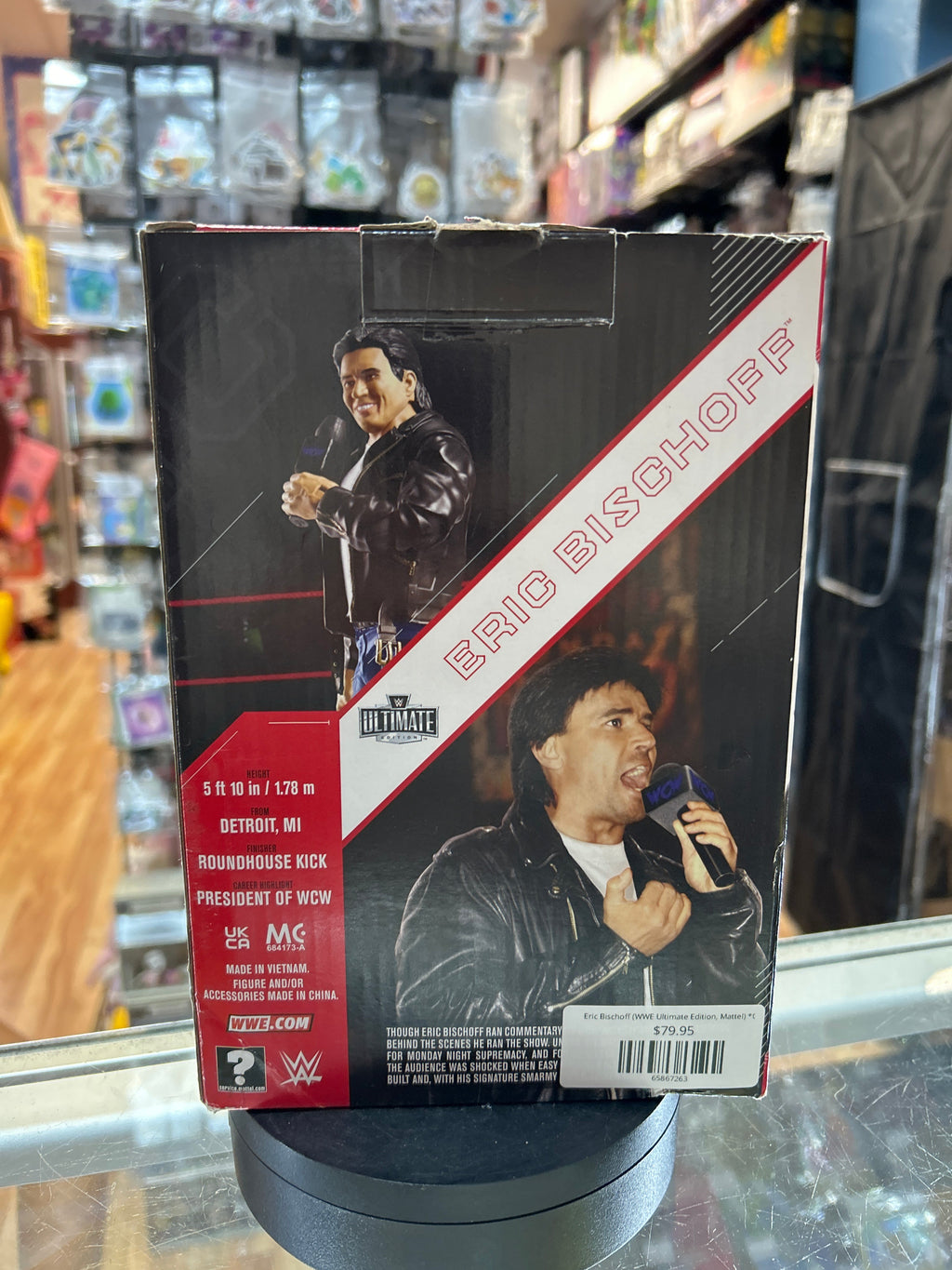 Eric Bischoff (WWE Ultimate Edition, Mattel) *COMPLETE*