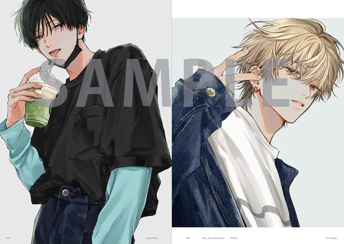 ENNUI - Boys' Illustration Book ENNUI