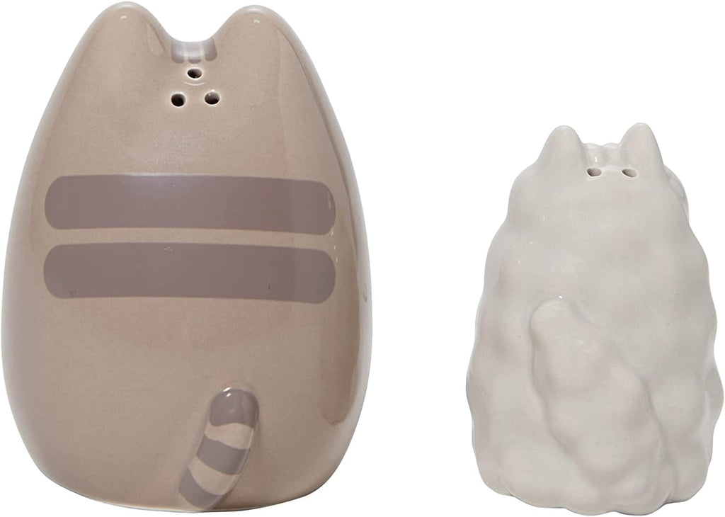 Pusheen and Stormy Ceramic Salt and Pepper Shakers