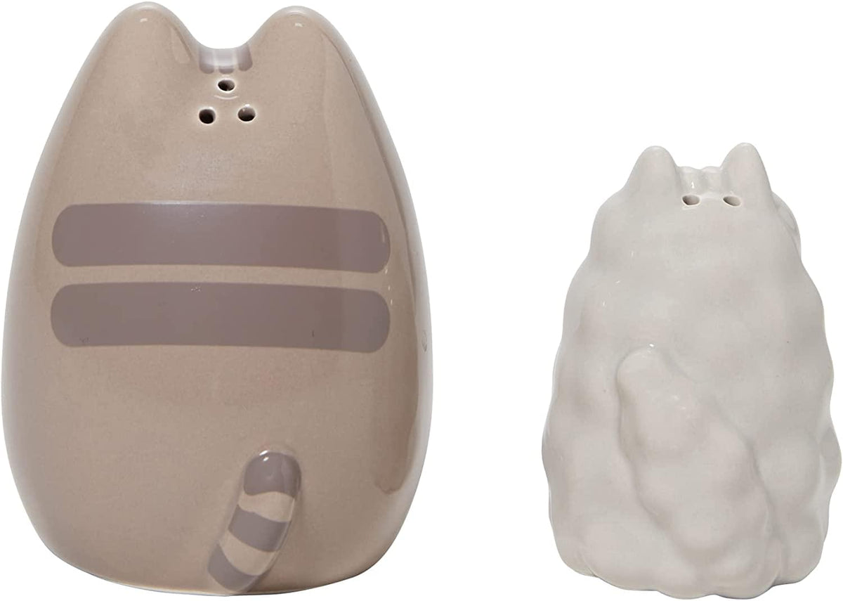 Pusheen and Stormy Ceramic Salt and Pepper Shakers