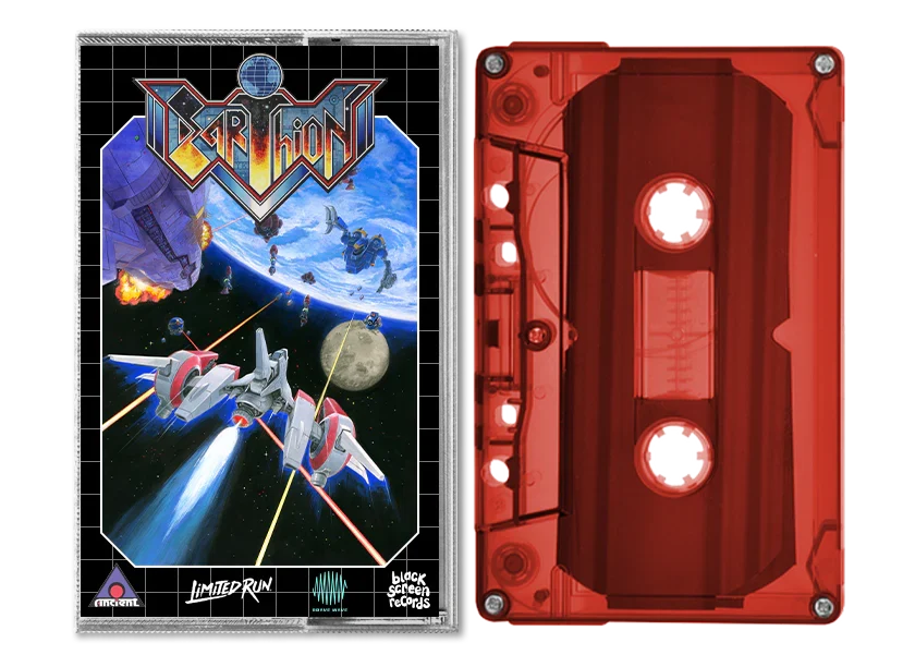 Earthion Original Soundtrack Cassette Tape - Limited Edition Clear Red