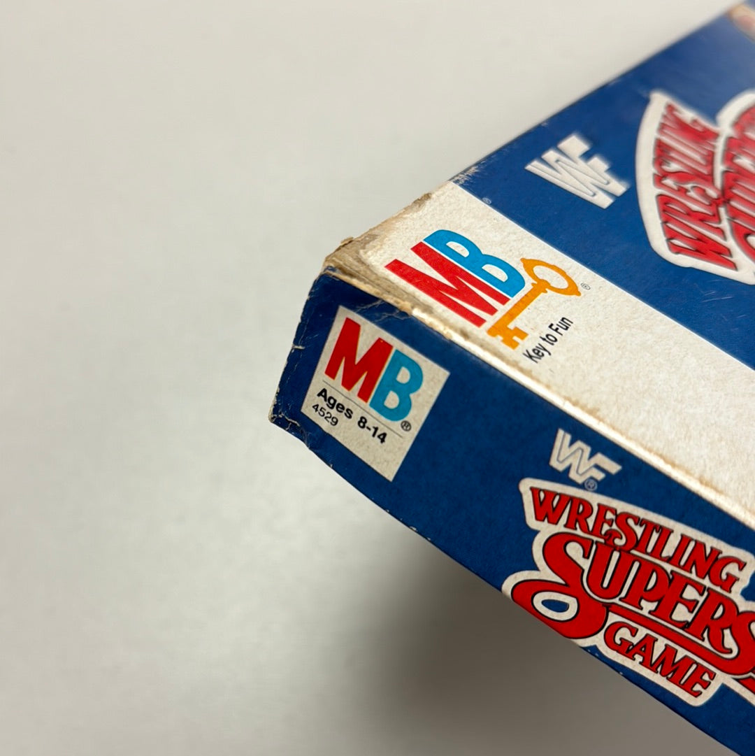 Wrestling Superstars Board Game (Vintage WWF, Milton Bradley) Complete
