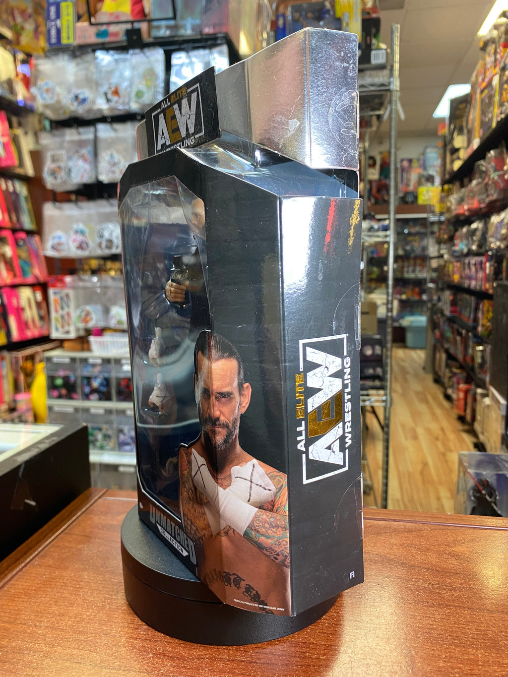CM Punk #25 (AEW Unmatched Collection, Jazwares) SEALED
