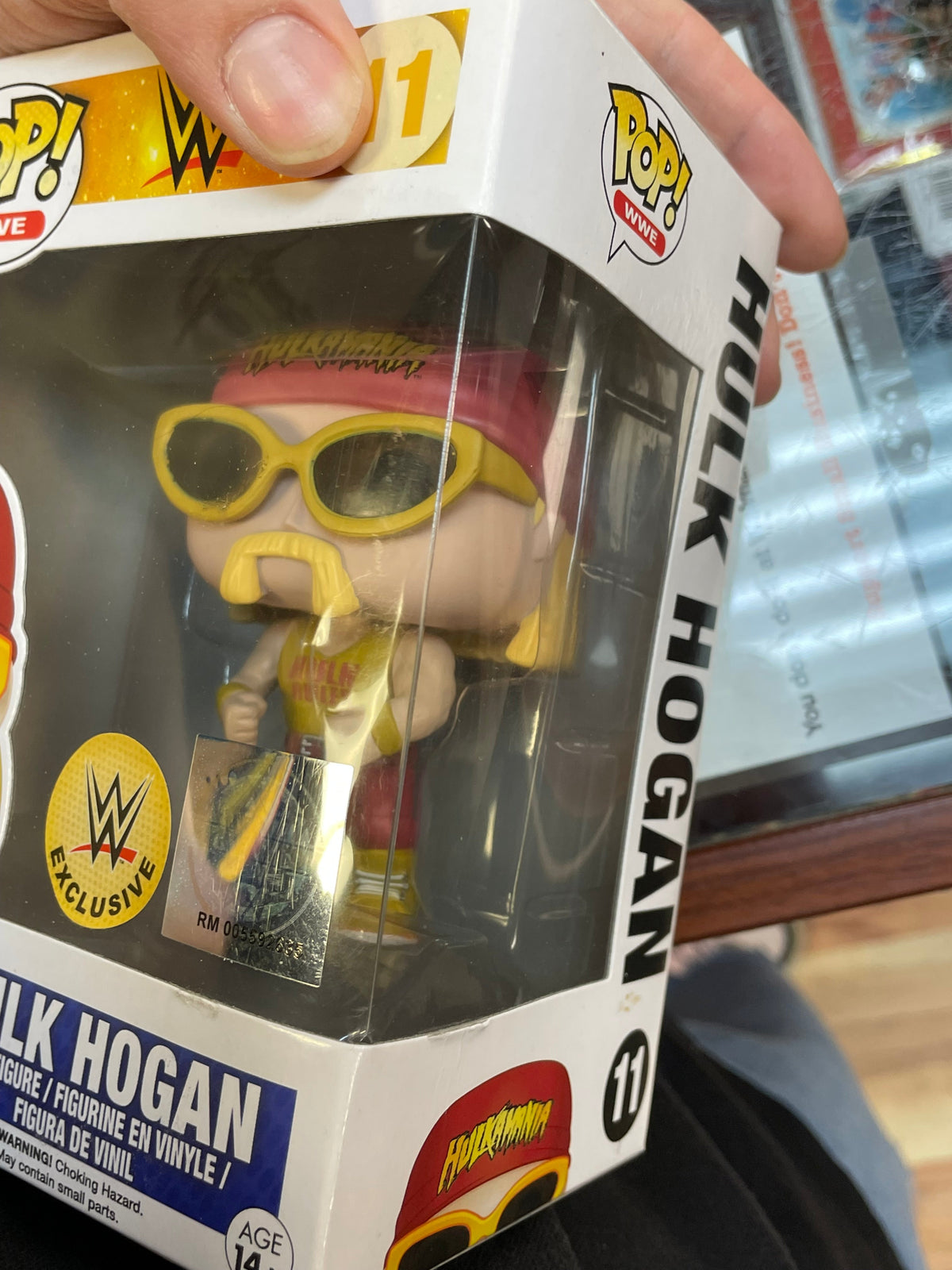 Hulk Hogan #11 (Funko Pop, WWE) SHOP EXCLUSIVE