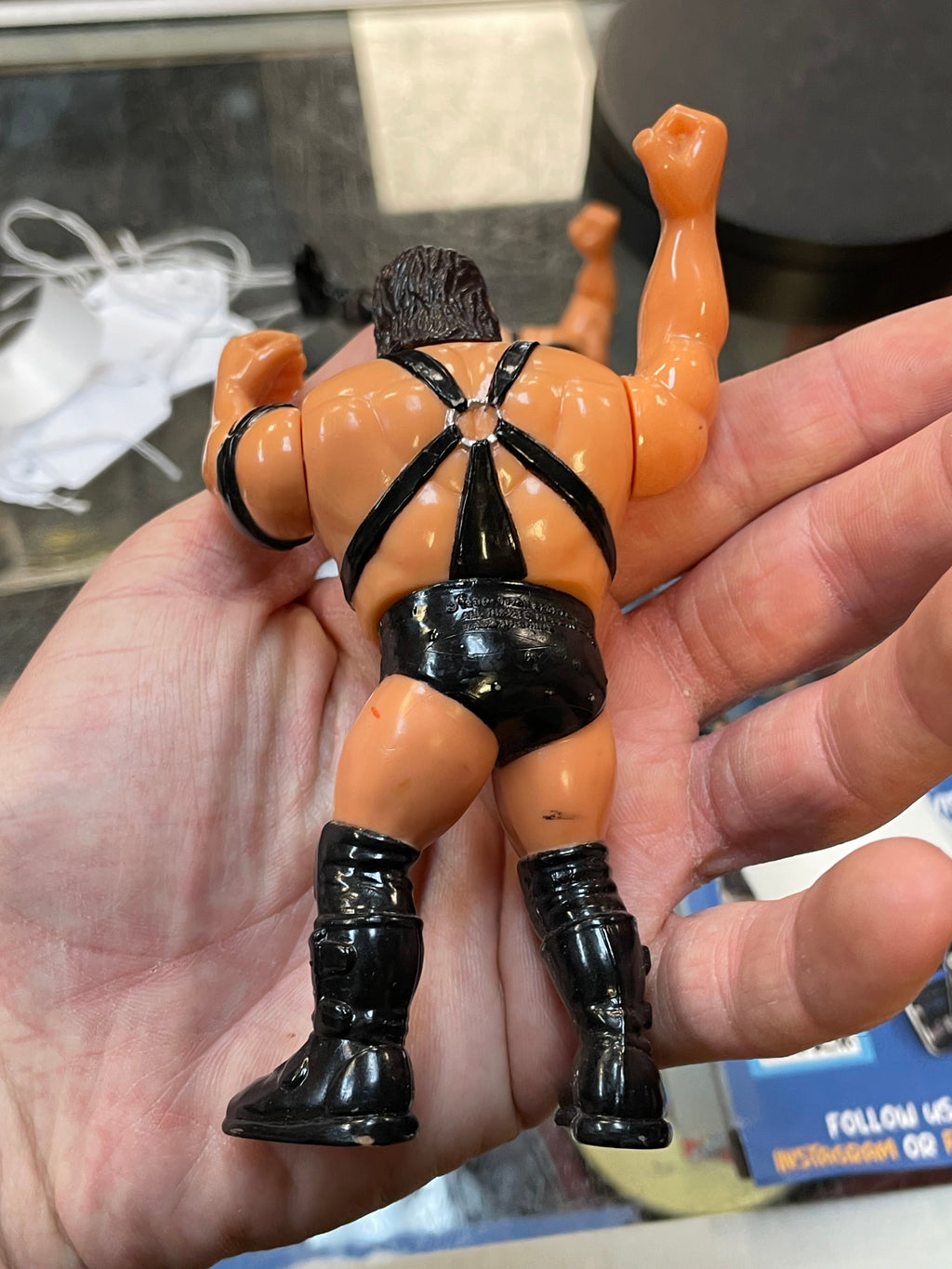 Demotion Ax, Smash & Crush 1364  (Vintage WWF WWE, Hasbro)