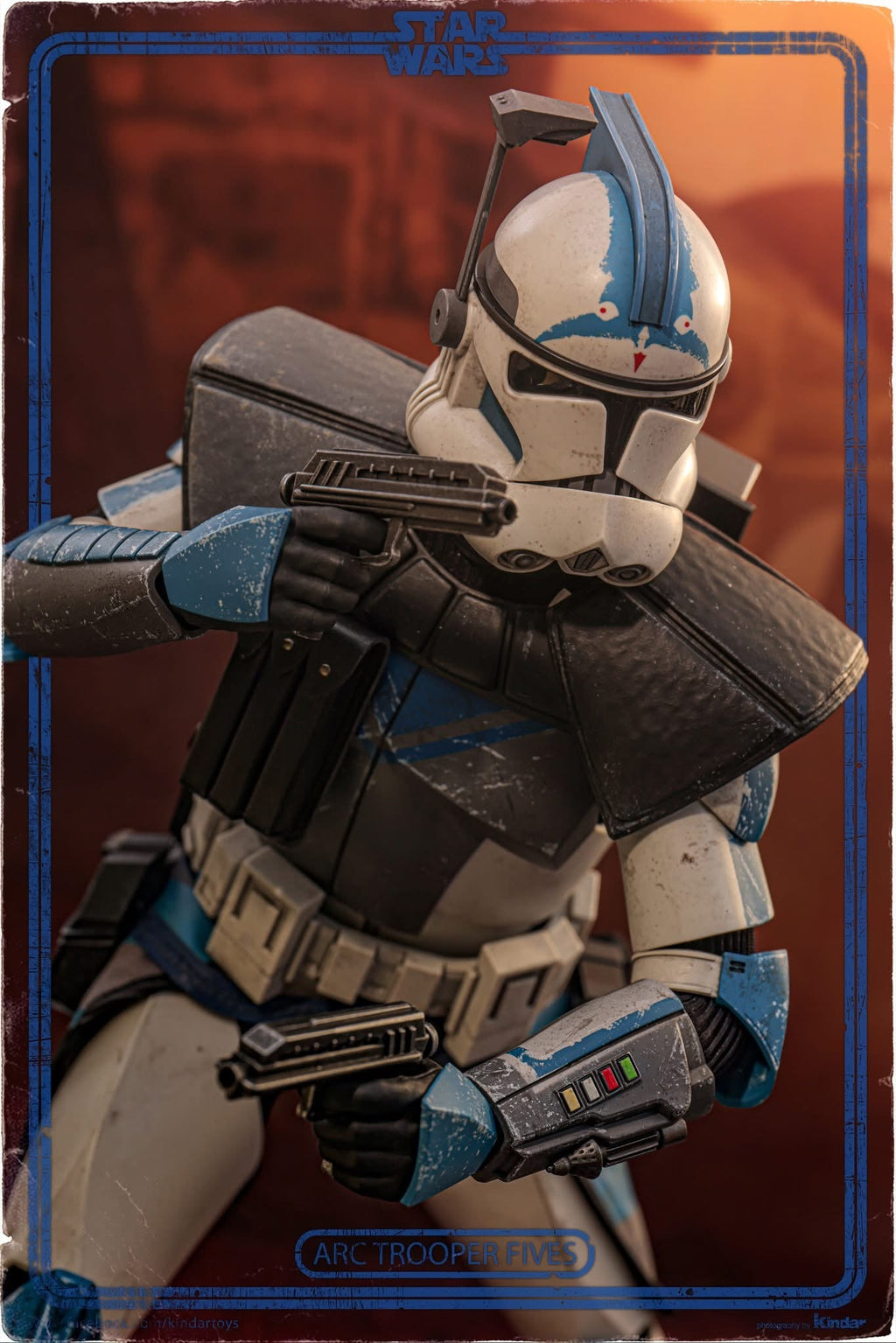 READY🔥Hot Toys TMS132 Star Wars The Clone Wars Arc Trooper Fives 1/6 Scale Collectible Figure