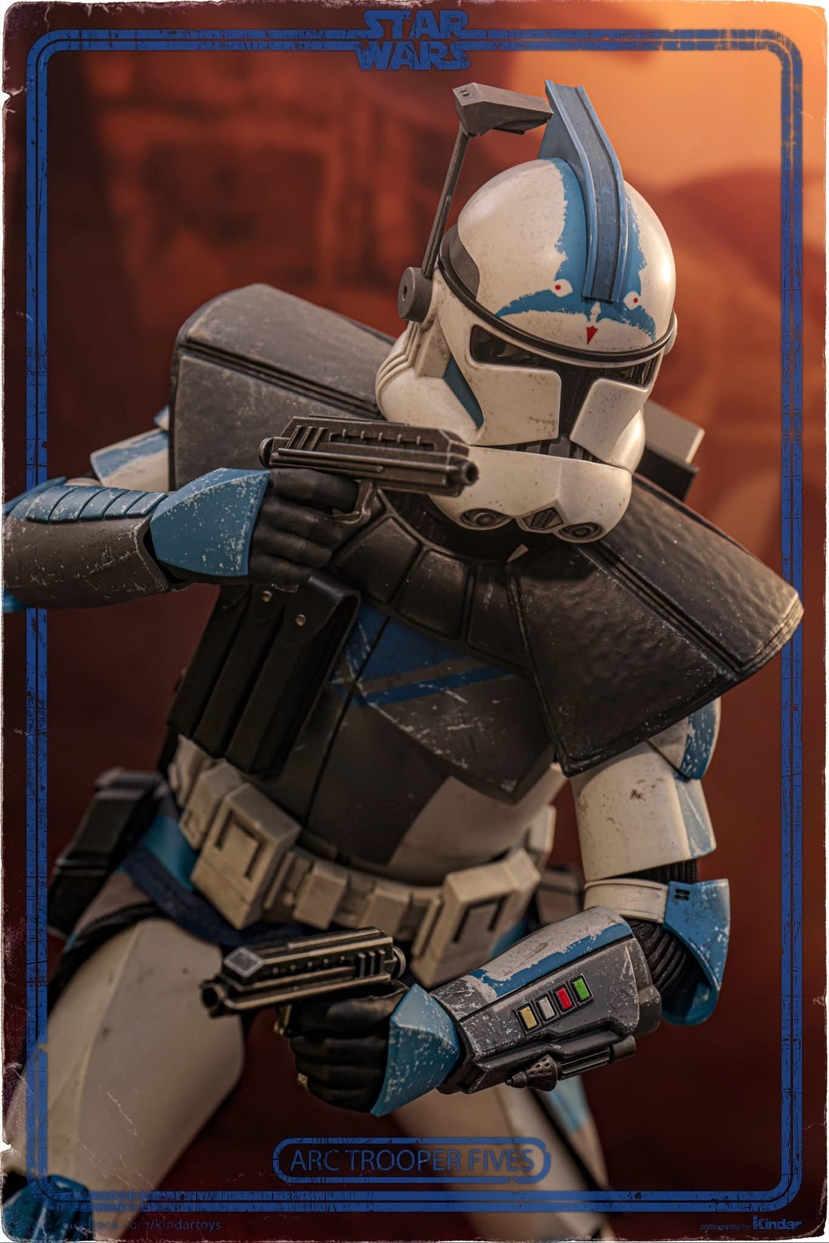 READY🔥Hot Toys TMS132 Star Wars The Clone Wars Arc Trooper Fives 1/6 Scale Collectible Figure