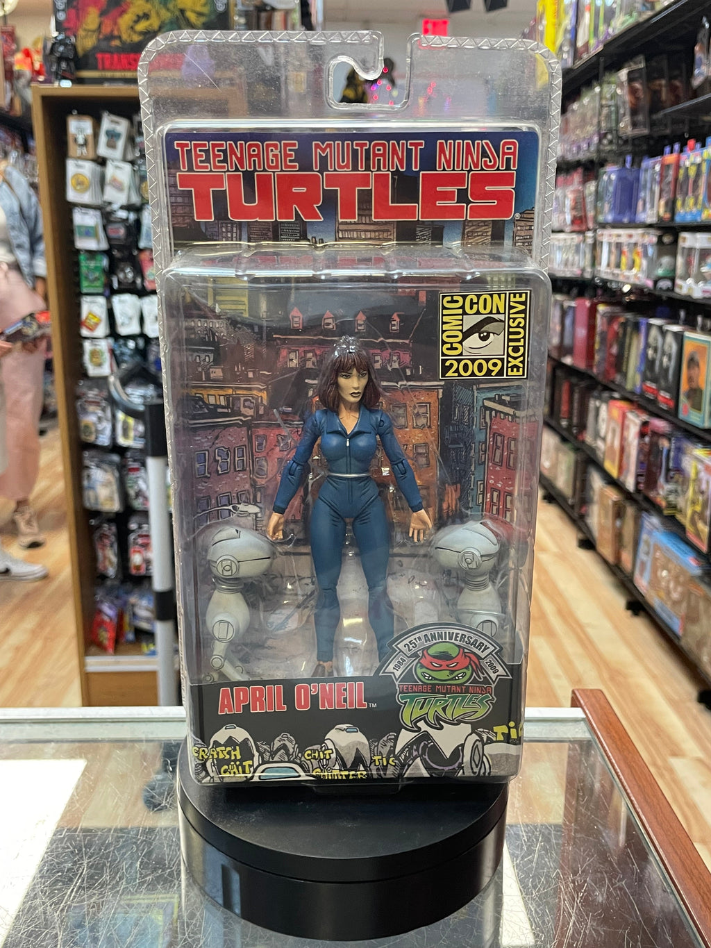 April O’Neil Mirage 2009 SDCC Exclusive (TMNT Teenage Ninja Turtles, Neca) SEALED