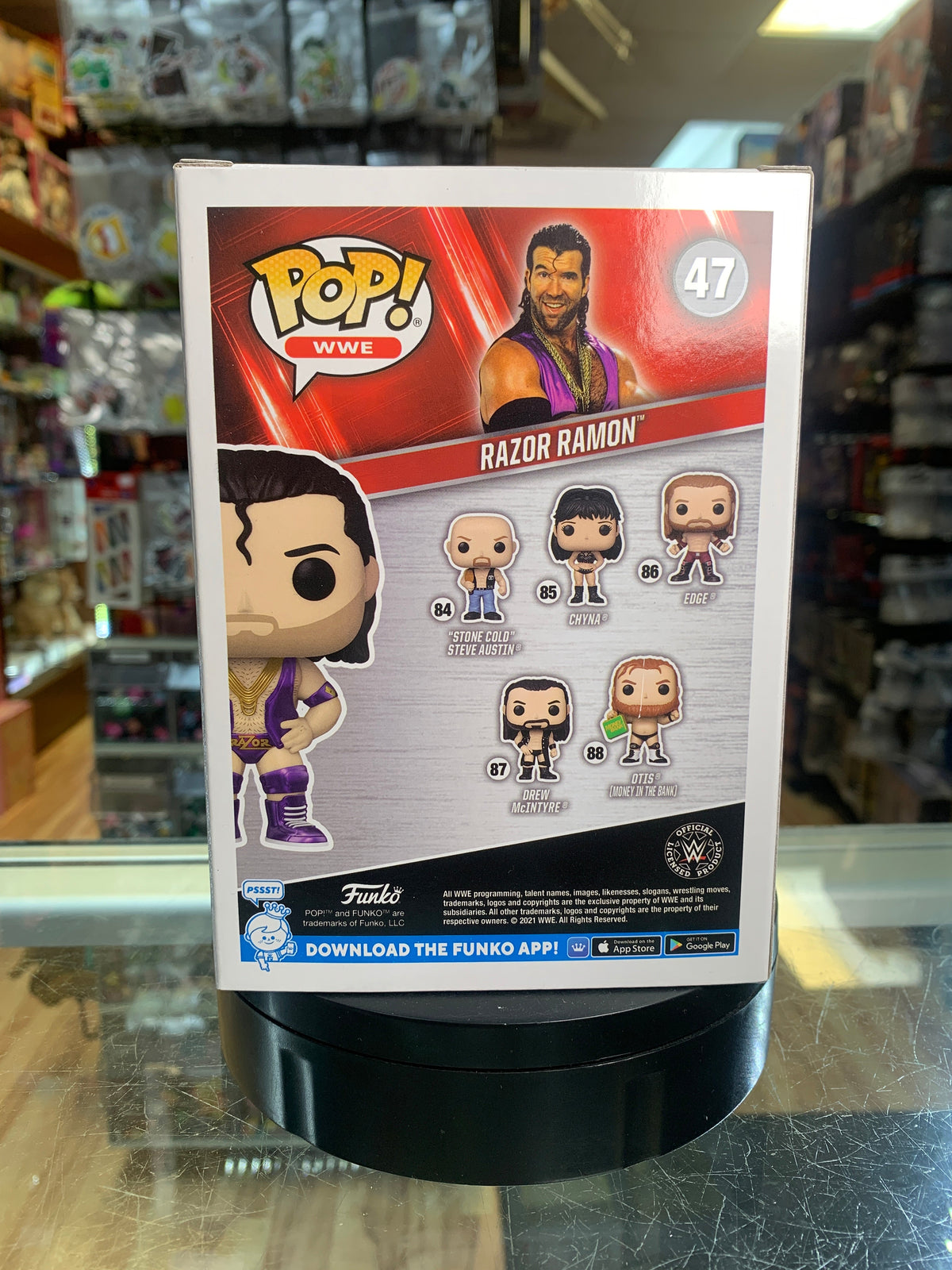 Razor Ramon Purple #47 (Funko Pop, WWE)