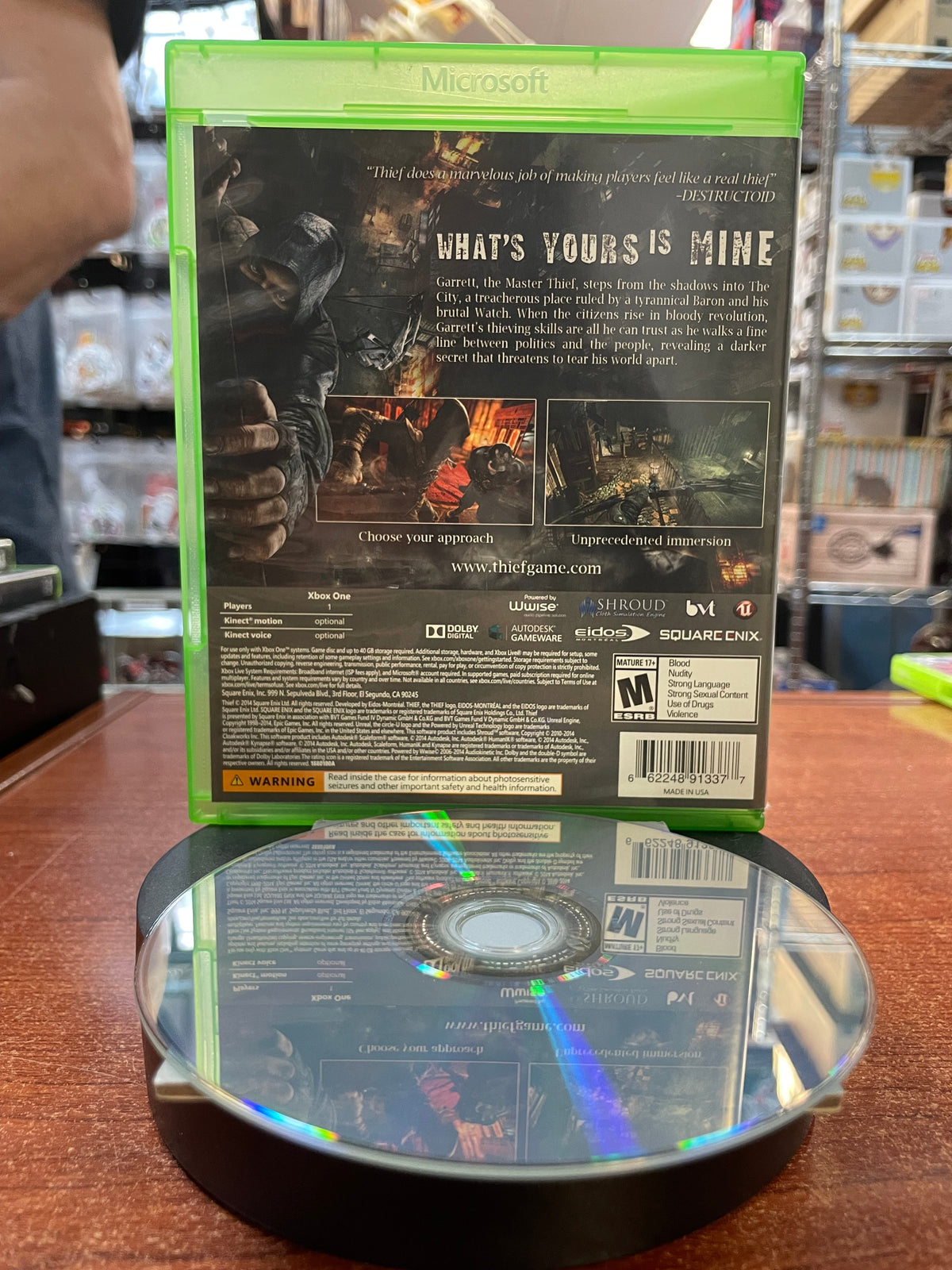 Thief (Microsoft  Xbox One, Video Game)