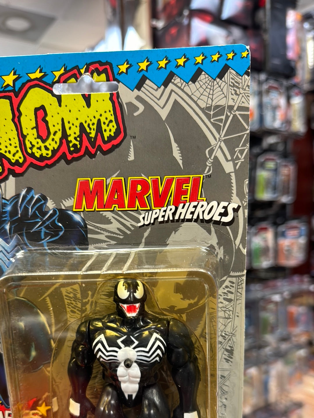 Squirt Alien Venom (Vintage Marvel Superheroes, ToyBiz) Sealed