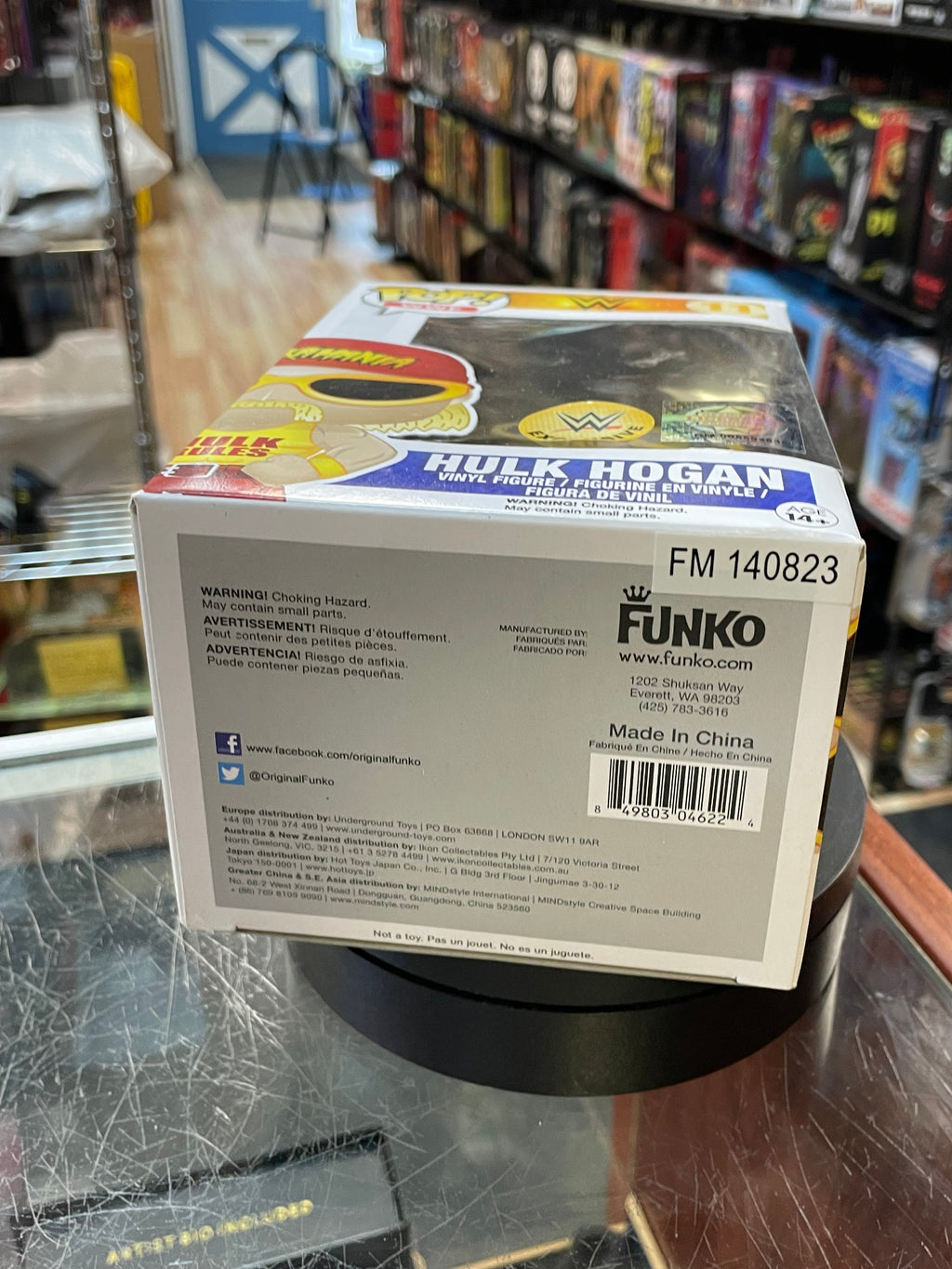 Hulk Hogan #11 (Funko Pop, WWE) SHOP EXCLUSIVE