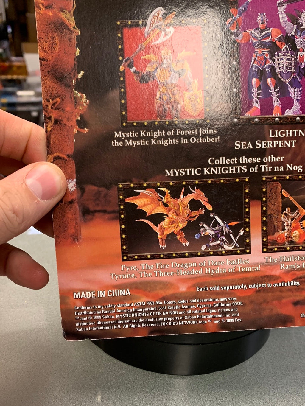 Deirdre knight of Air (Vintage Mystic Knights, Bandai) Sealed