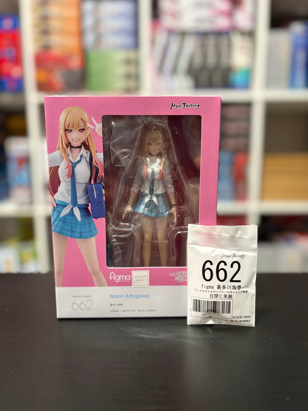 Figma 662 Kitagawa Marin My Dress-Up Darling w/ Limited Bonus Face Plate by Max Factory & Good Smile Company
