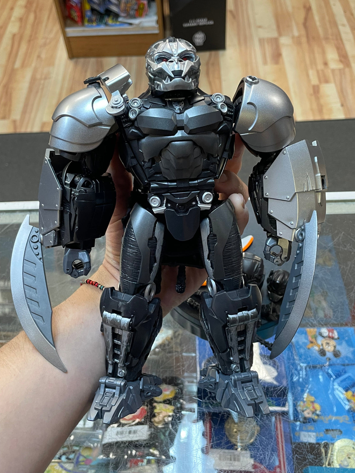 Apelinq Leader Class With DNA DK-48 Upgrade Kit (Transformers Rise Of The Beasts, Hasbro) INCOMPLETE