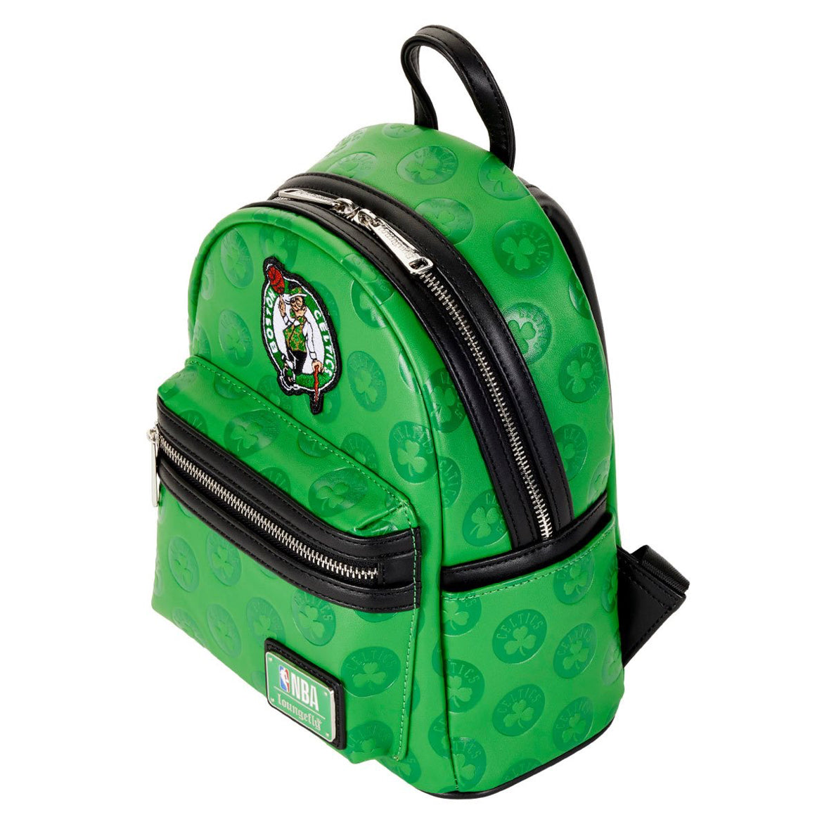 NBA Boston Celtics Debossed Logo Mini Sports Backpack by Loungefly