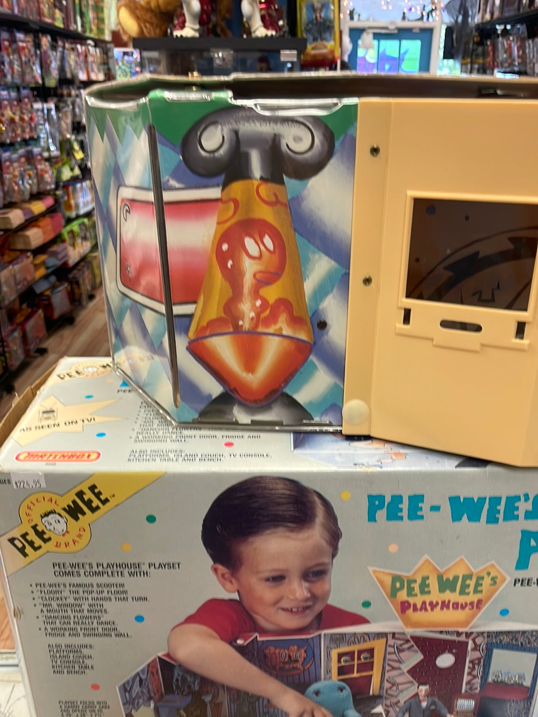 Pee Wee’s Playhouse (Matchbox, Vintage Pee Wee Herman) Unused Contents