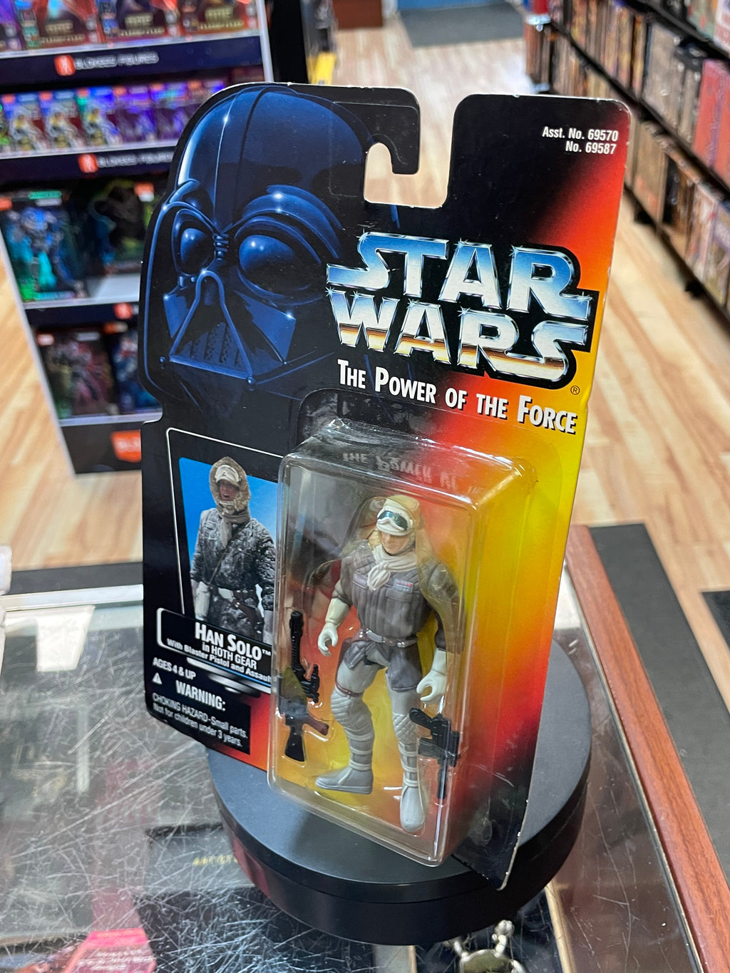 Han Solo In Hoth Gear (Vintage Star Wars, The Power of the Force) SEALED