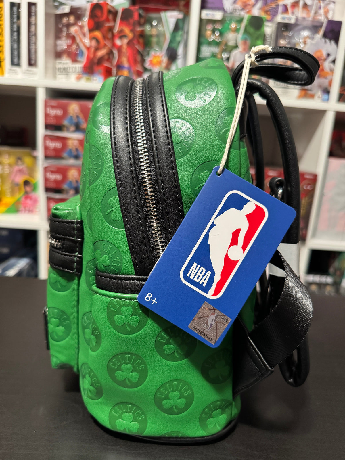 NBA Boston Celtics Debossed Logo Mini Sports Backpack by Loungefly