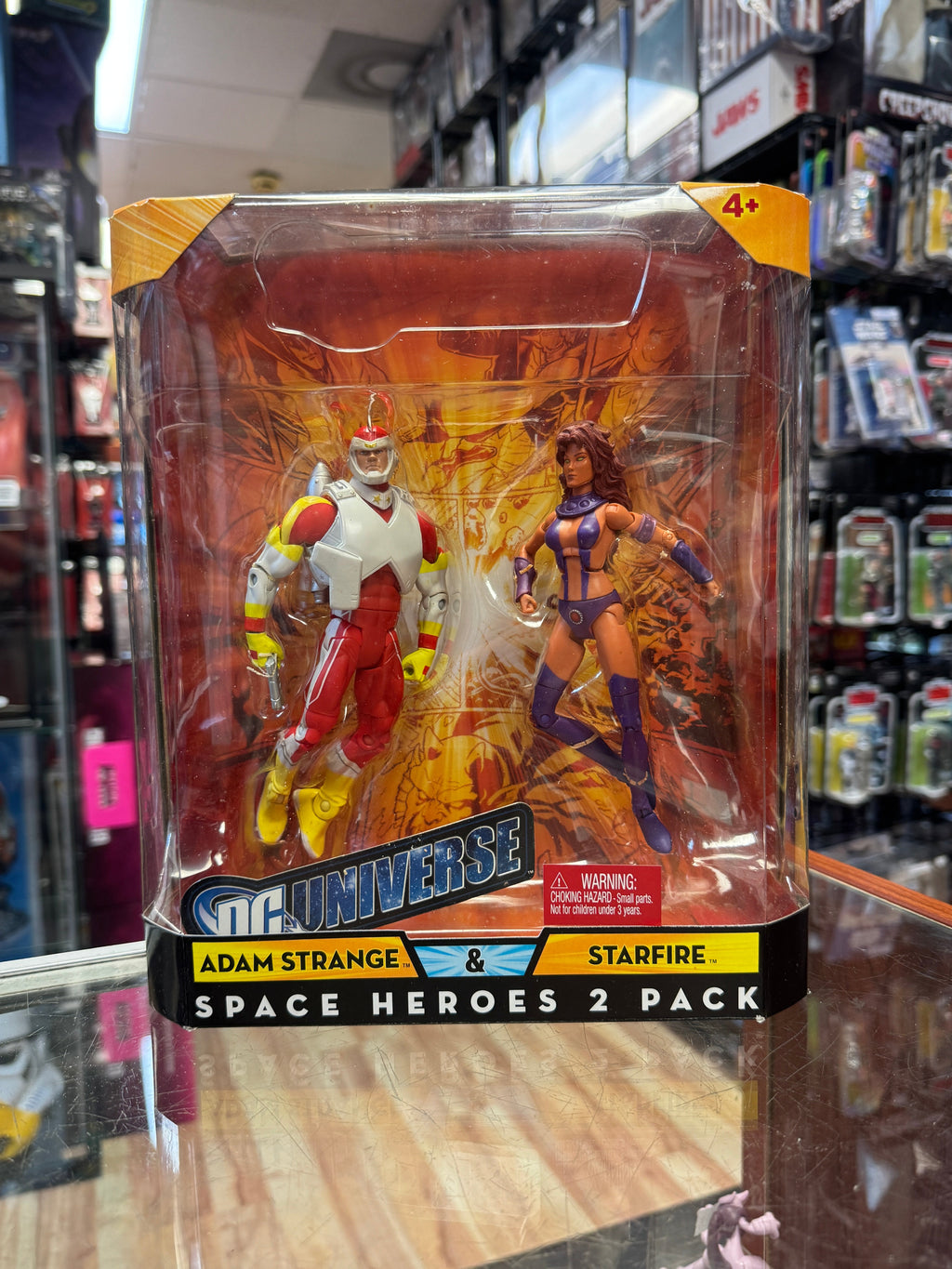 Adam Strange vs Starfire  (DC Classics Universe, Mattel)