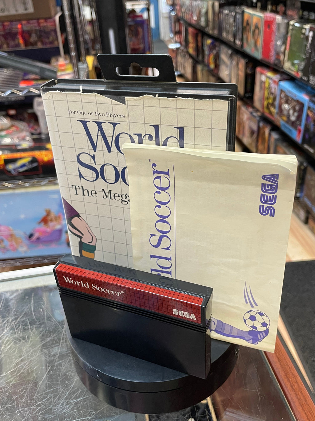 World Soccer (SEGA Master System SMS, Video Games) **COMPLETE**