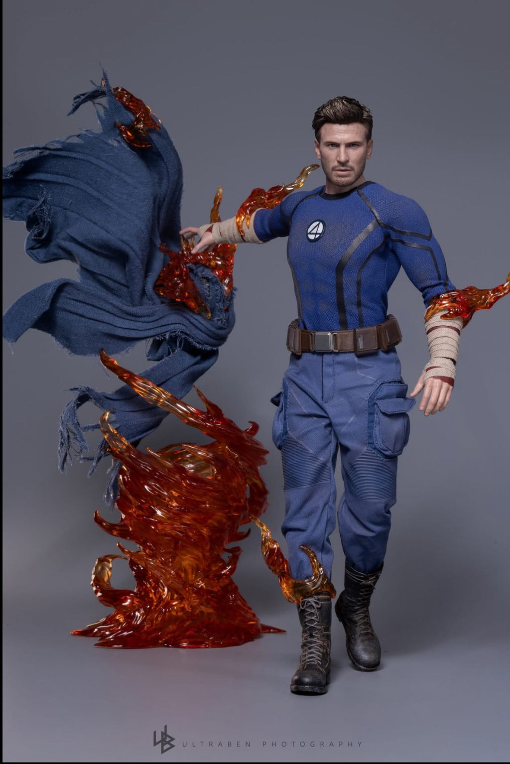 READY🔥Hot Toys MMS789 Deadpool & Wolverine 1/6th scale Human Torch Collectible Figure