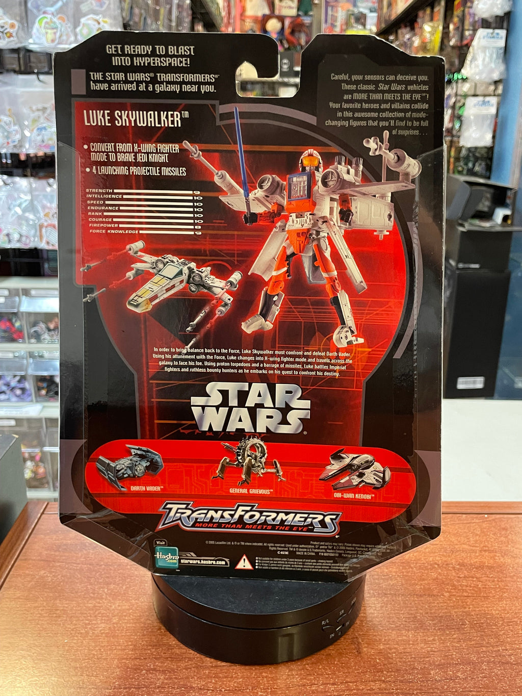 Luke Skywalker X-Wingfighter (Transformers Star Wars, Hasbro) SEALED