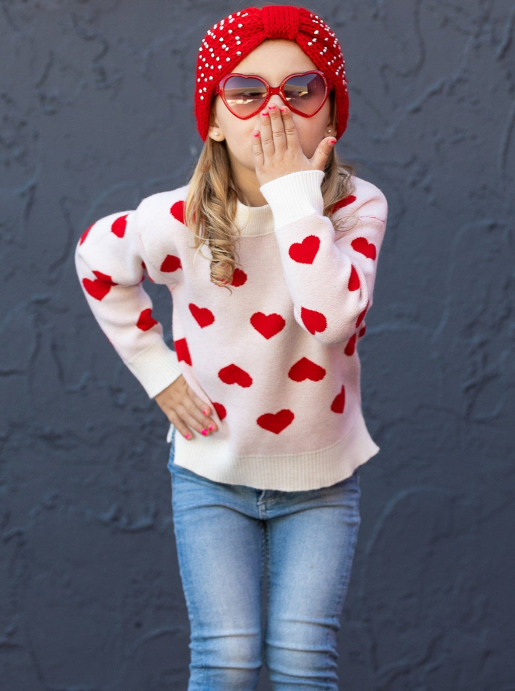 Big Hearted Knit Sweater