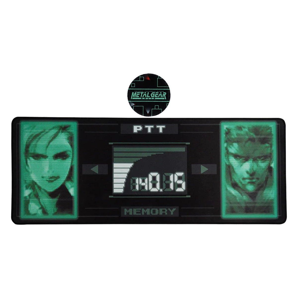 Metal Gear Solid XL Desk Pad and Coaster Set
