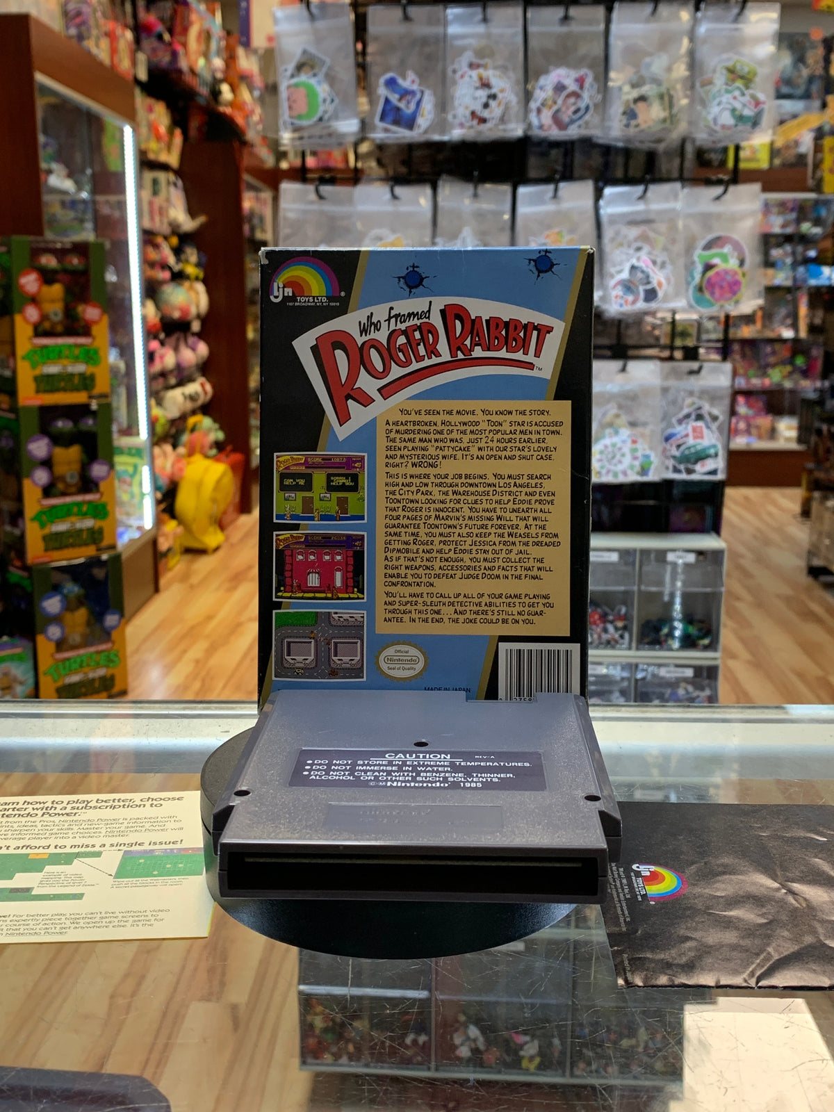 Who Framed Roger Rabbit(NES Nintendo, Video Game) **TESTED/COMPLETE**