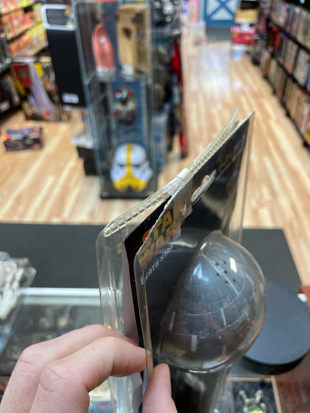 Giant Pez Death Star 12”(Star Wars, Candy Dispenser) OPEN BOX