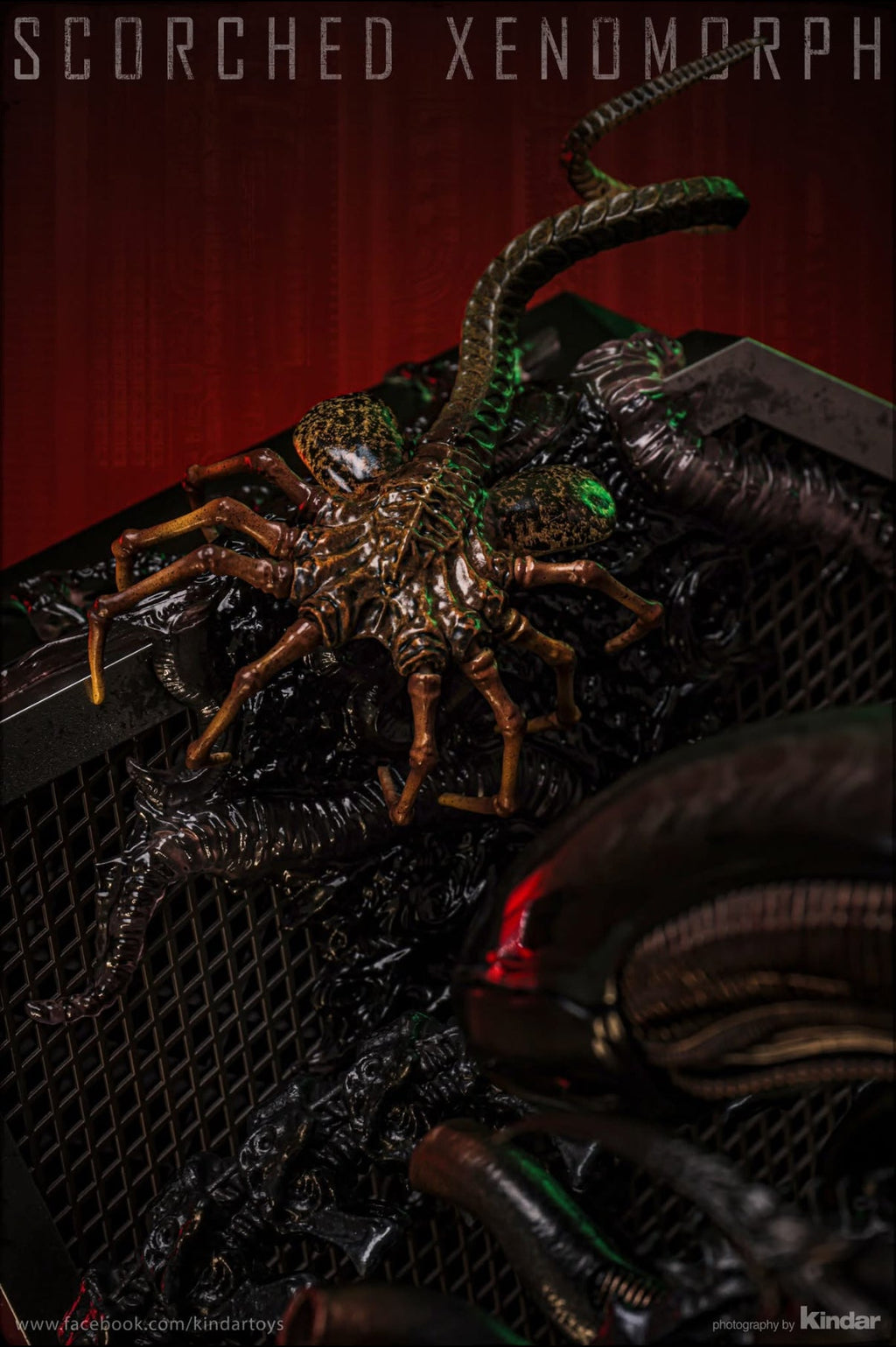 READY🔥Hot Toys MMS784 Alien: Romulus 1/6th scale Scorched Xenomorph Collectible Figure