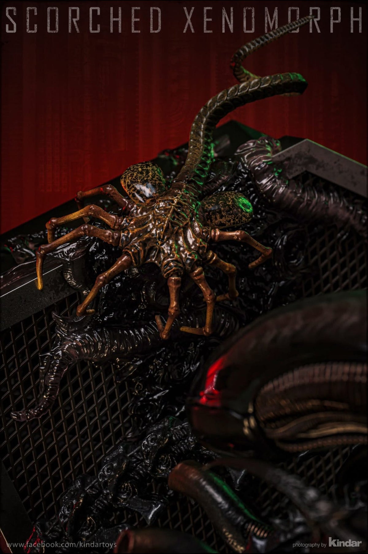 READY🔥Hot Toys MMS784 Alien: Romulus 1/6th scale Scorched Xenomorph Collectible Figure