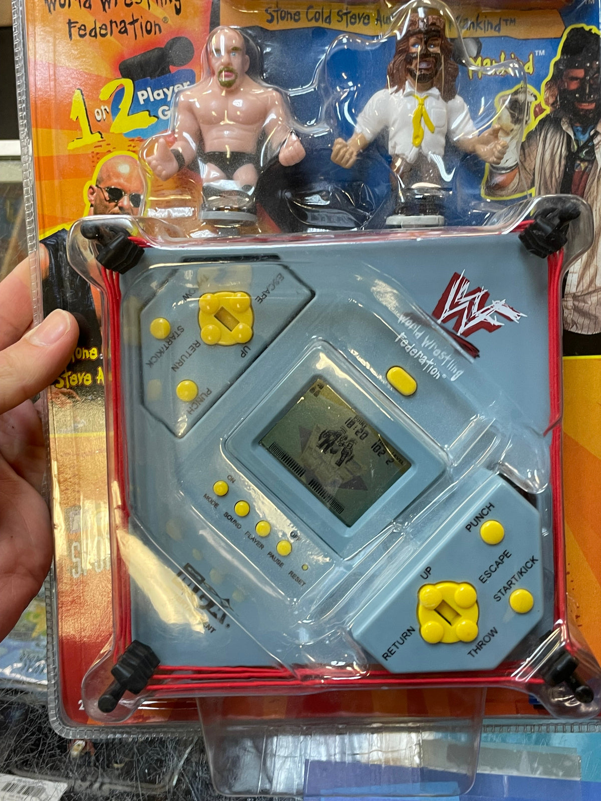 Stone Cold vs Mankind In The Ring Game  (Vintage WWF, MGA Sports) **SEALED**