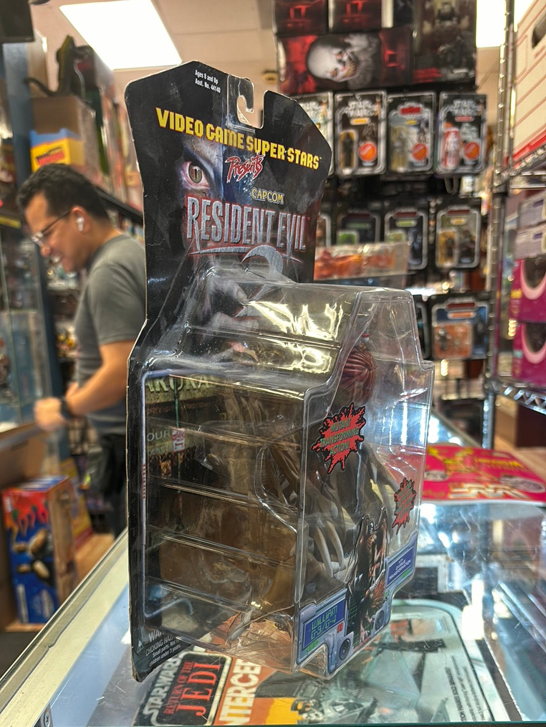 William G-3/G-4 (Vintage Resident Evil 2, Toybiz) OPENED