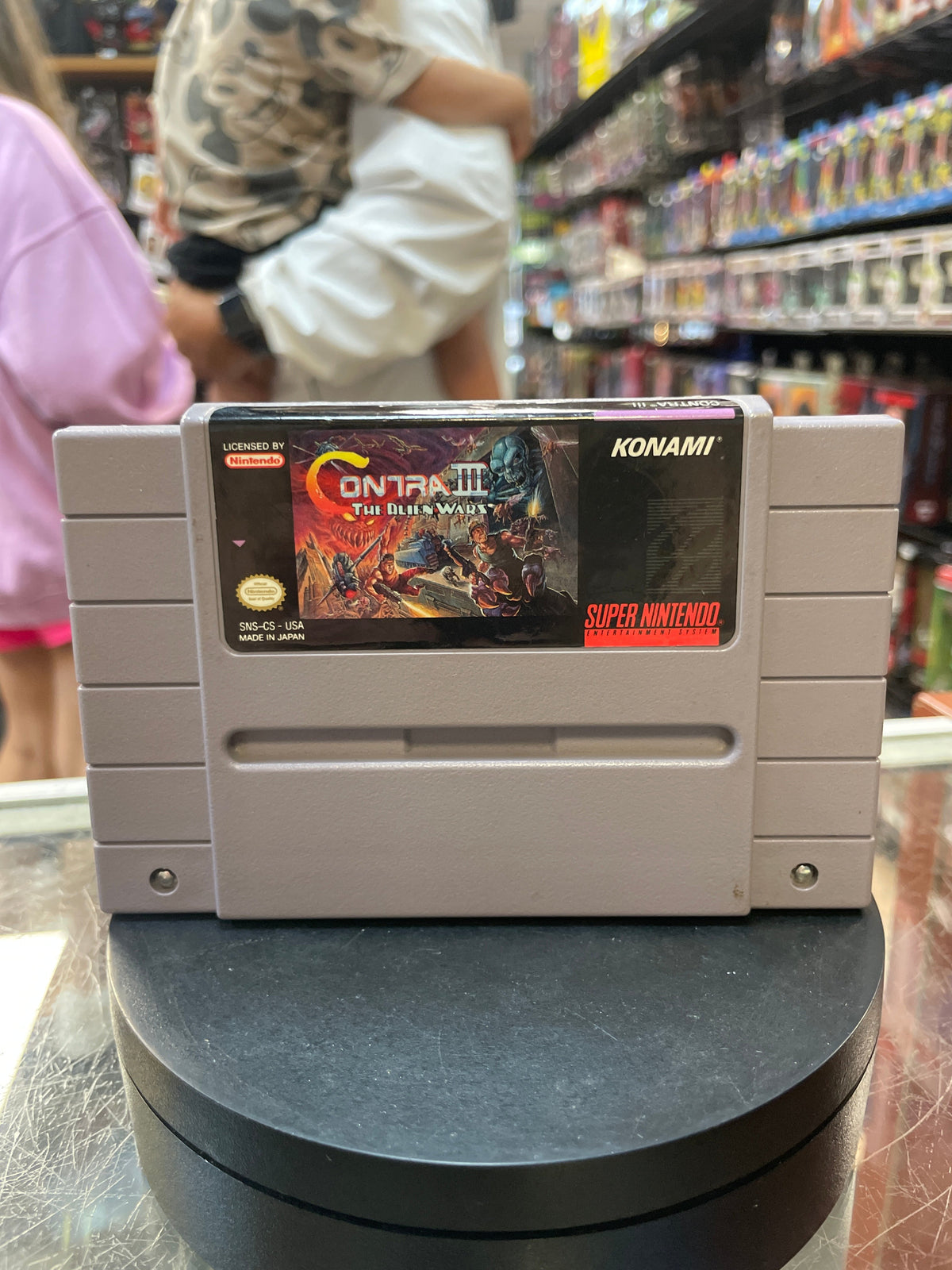 Contra III: Alien Wars with Box & Manual (SNES Super Nintendo, Vintage Video Games) LOOSE (Copy)