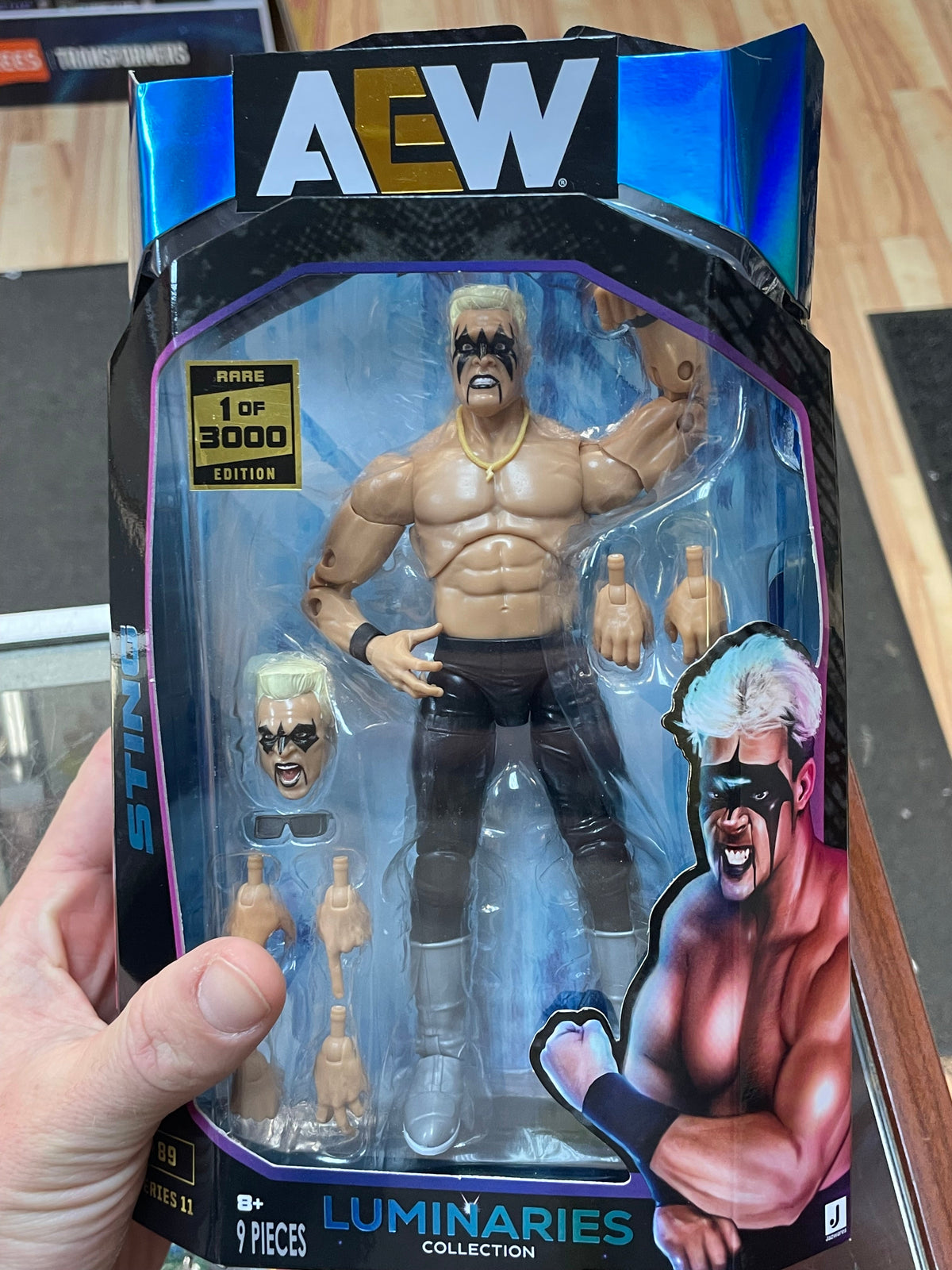 Luminaries Sting Chase (AEW, Jazwares) SEALED