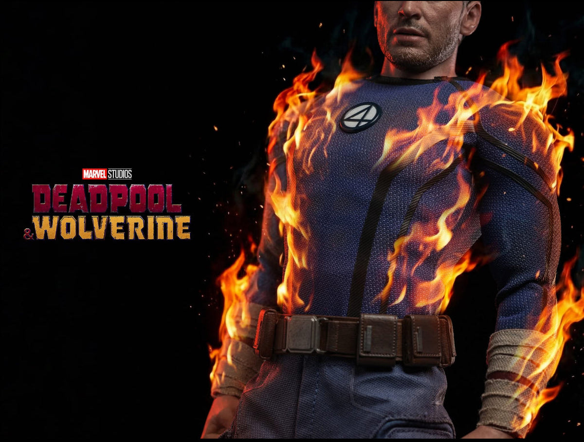 READY🔥Hot Toys MMS789 Deadpool & Wolverine 1/6th scale Human Torch Collectible Figure