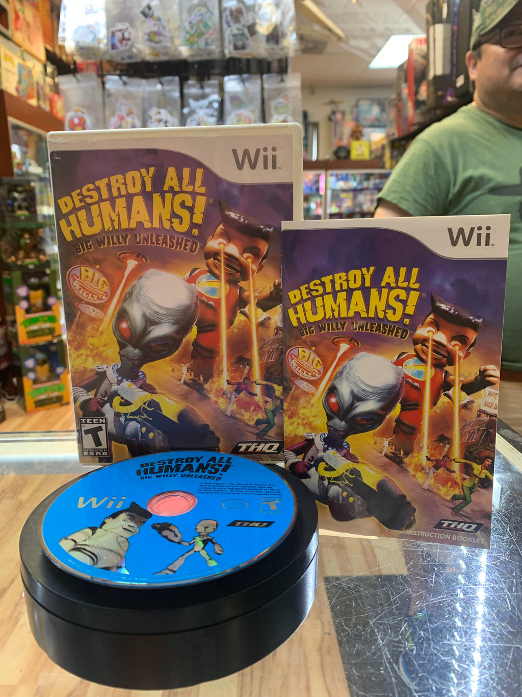 Destroy All Humans!: Big Willy Unleashed (Nintendo Wii, Video Game)