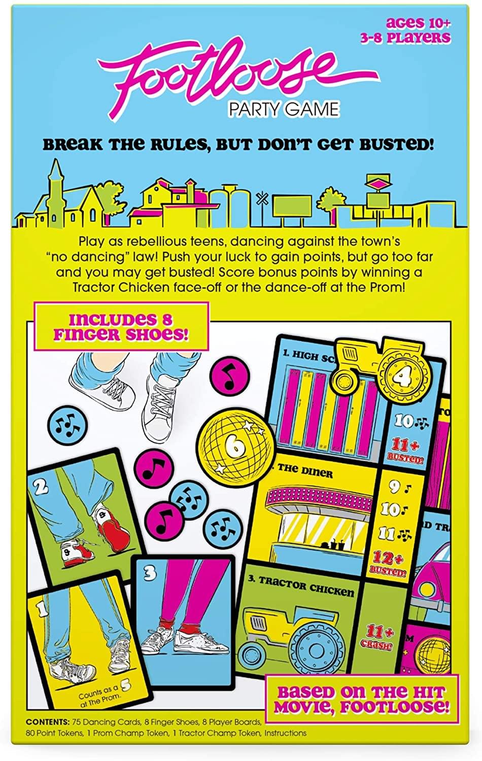 Funko Games Footloose Party Game | 3-8 Players